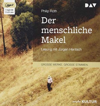 portada Der Menschliche Makel: Lesung mit Jürgen Hentsch (1 Mp3-Cd) (in German)