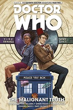 portada Doctor Who: The Eleventh Doctor Volume 6 - the Malignant Truth (in English)