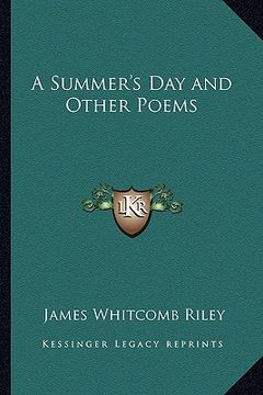 portada a summer's day and other poems (en Inglés)