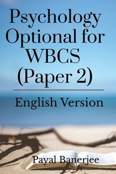 portada Psychology Optional for WBCS (Paper 2) (en Inglés)