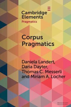 portada Corpus Pragmatics (Elements in Pragmatics) (in English)