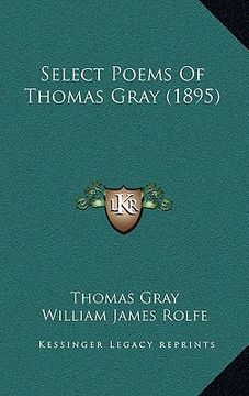 portada select poems of thomas gray (1895) (en Inglés)