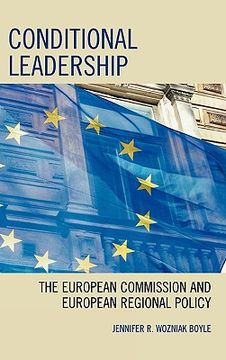portada conditional leadership: the european commission and european regional policy (en Inglés)