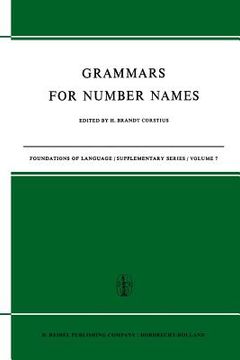 portada Grammars for Number Names (en Inglés)