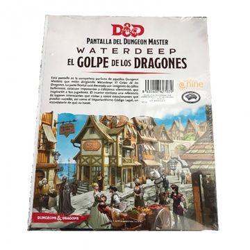 portada Dungeons and Dragons Pantalla de DM Waterdeep: El Golpe de los Dragones