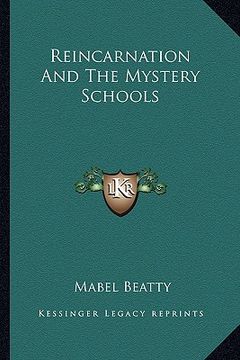 portada reincarnation and the mystery schools (in English)