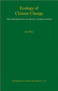 portada ecology of climate change: the importance of biotic interactions (en Inglés)