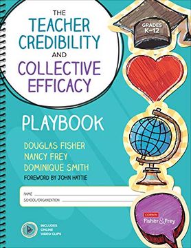 portada The Teacher Credibility and Collective Efficacy Playbook, Grades K-12 (Corwin Literacy) (en Inglés)