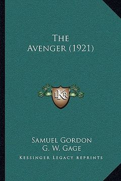 portada the avenger (1921)