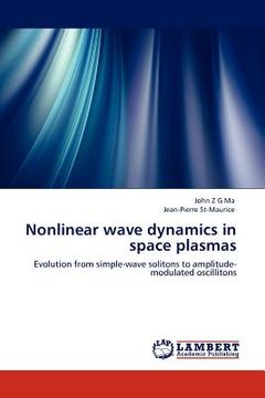 portada nonlinear wave dynamics in space plasmas (en Inglés)