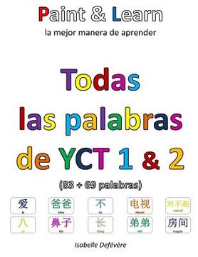 portada Todas las palabras de YCT 1 & 2: Paint & Learn (in Spanish)