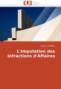 portada L'Imputation Des Infractions D'Affaires
