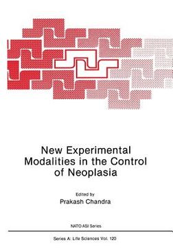portada New Experimental Modalities in the Control of Neoplasia (en Inglés)