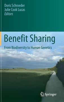 portada benefit sharing: from biodiversity to human genetics (en Inglés)