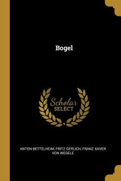 portada Bogel (en Alemán)
