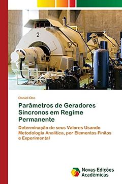 portada Parâmetros de Geradores Síncronos em Regime Permanente (en Portugués)