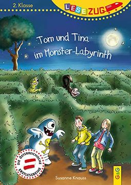 portada Lesezug/2. Klasse: Tom und Tina im Monster-Labyrinth (en Alemán)