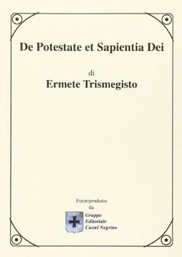 portada De potestate et sapientia Dei (I Mentori) (en Latin)