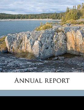 portada annual report volume 1900 (en Inglés)