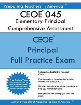 portada CEOE 045 Elementary Principal Comprehensive Assessment: CEOE 045 Study Guide (in English)