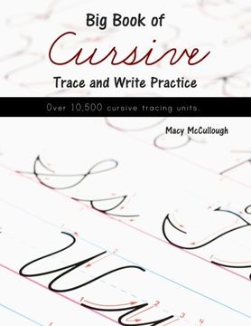 portada Big Book of Cursive Trace and Write Practice