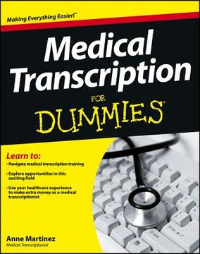 portada medical transcription for dummies (in English)