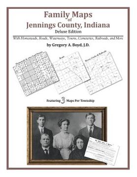 portada Family Maps of Jennings County, Indiana (en Inglés)