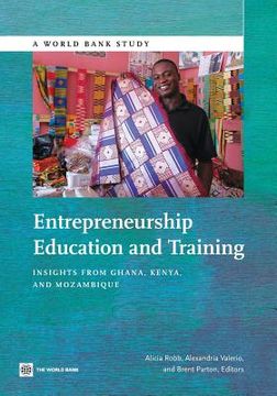 portada Entrepreneurship Education and Training: Insights from Ghana, Kenya, and Mozambique (en Inglés)