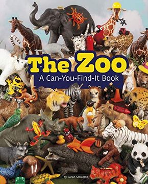 portada The Zoo: A Can-You-Find-It Book (en Inglés)