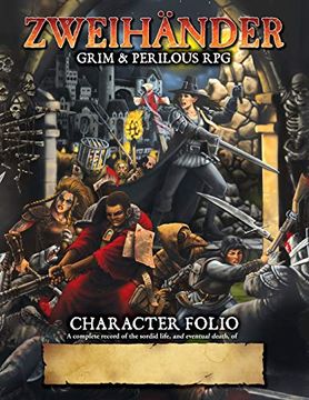 portada Zweihander Grim & Perilous Rpg: Character Folio (en Inglés)