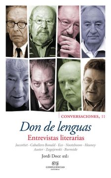 portada Don de Lenguas: Entrevistas Literarias