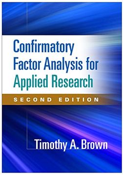 portada Confirmatory Factor Analysis for Applied Research (Methodology in the Social Sciences) 