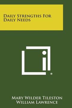 portada Daily Strengths for Daily Needs (en Inglés)