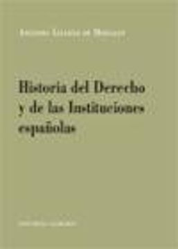portada Historia del derecho y de las instituciones españolas