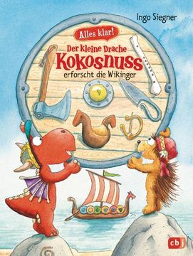 portada Alles Klar! Der Kleine Drache Kokosnuss Erforscht die Wikinger (in German)