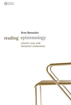 portada reading epistemology: selected texts with interactive commentary