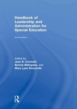 portada Handbook of Leadership and Administration for Special Education (en Inglés)