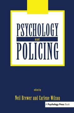 portada Psychology and Policing (in English)