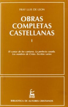 portada Obras Completas Castellanas i (in Spanish)