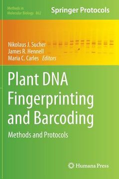portada plant dna fingerprinting and barcoding (en Inglés)