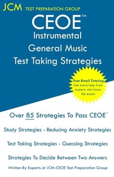 portada CEOE Instrumental/General Music - Test Taking Strategies (en Inglés)