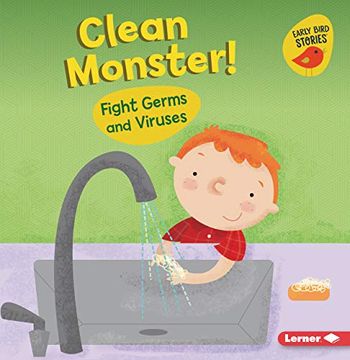portada Clean Monster!: Fight Germs and Viruses (en Inglés)