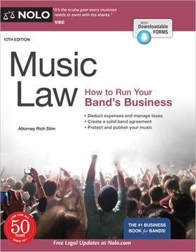 portada Music Law: How to run Your Band'S Business (in English)