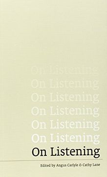 portada On Listening (en Inglés)