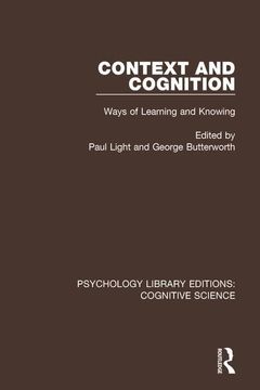portada Context and Cognition: Ways of Learning and Knowing