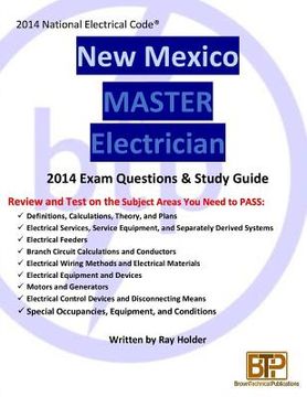 portada New Mexico 2014 Master Electrician Study Guide (en Inglés)