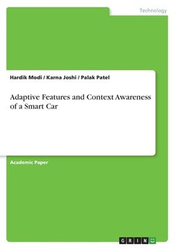portada Adaptive Features and Context Awareness of a Smart Car