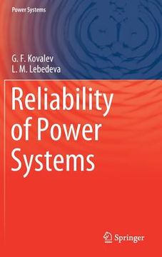 portada Reliability of Power Systems (en Inglés)