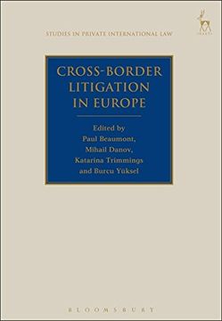 portada Cross-Border Litigation in Europe (Studies in Private International Law) (en Inglés)