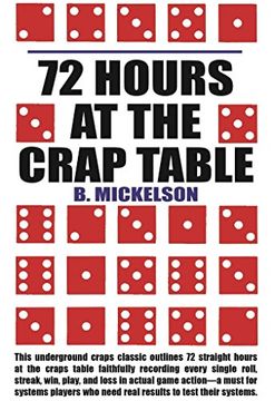 portada 72 Hours at the Craps Table (en Inglés)